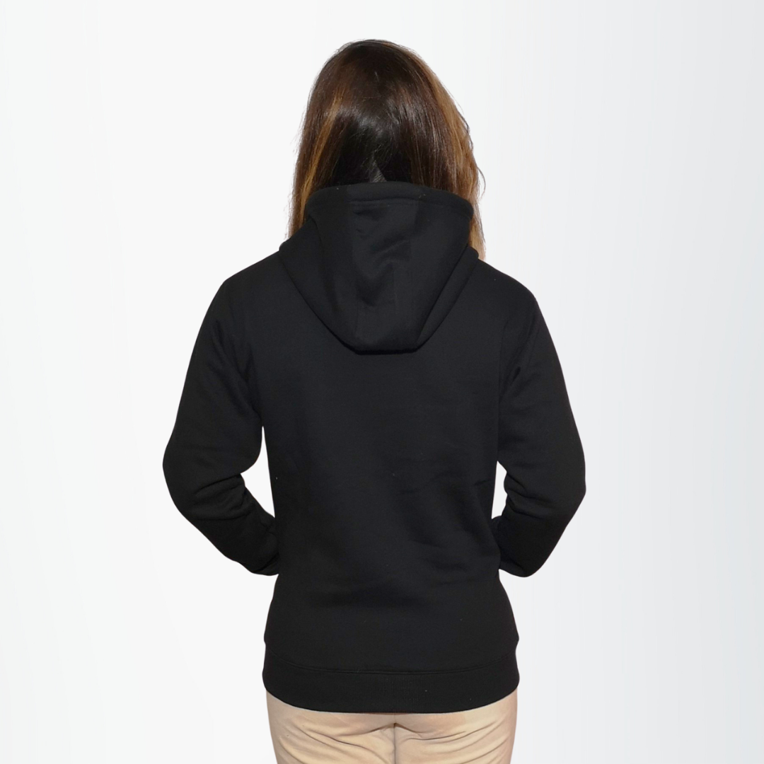 HOODIE Unissexo Jet Black