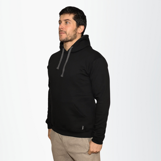 HOODIE Unissexo Jet Black