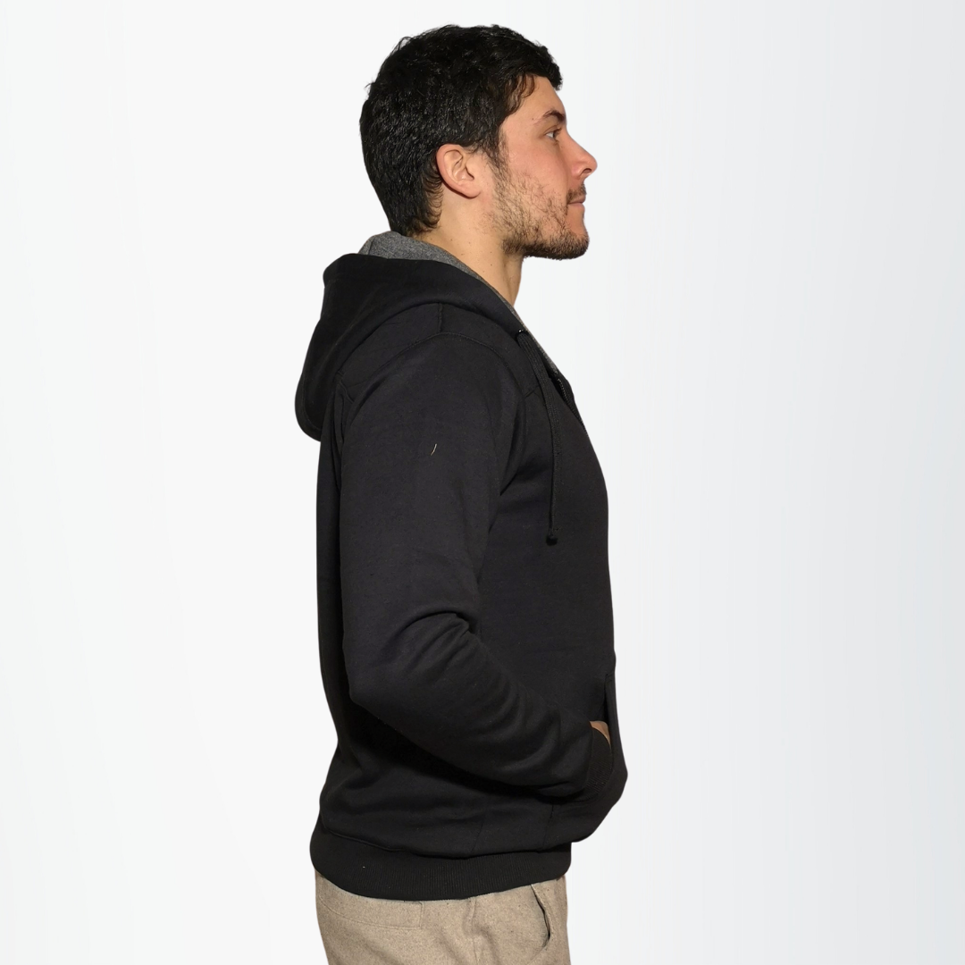 Carbon - Unisex zip-up hoodie | Carbon - Unisex Zip-Up hoodie