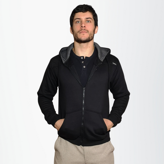 Carbon - Unisex zip-up hoodie | Carbon - Unisex Zip-Up hoodie