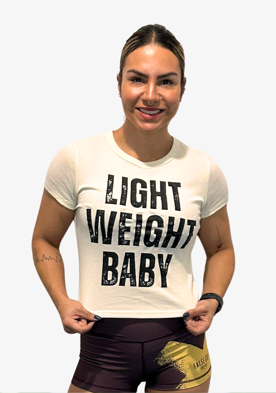 Camiseta crop LIGHTWEIGHT BEBE