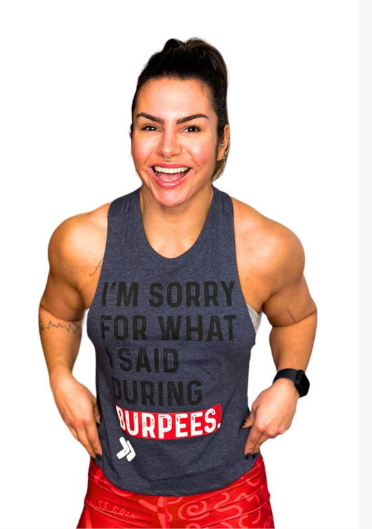 Crop Tank CURSE - BURPEES!