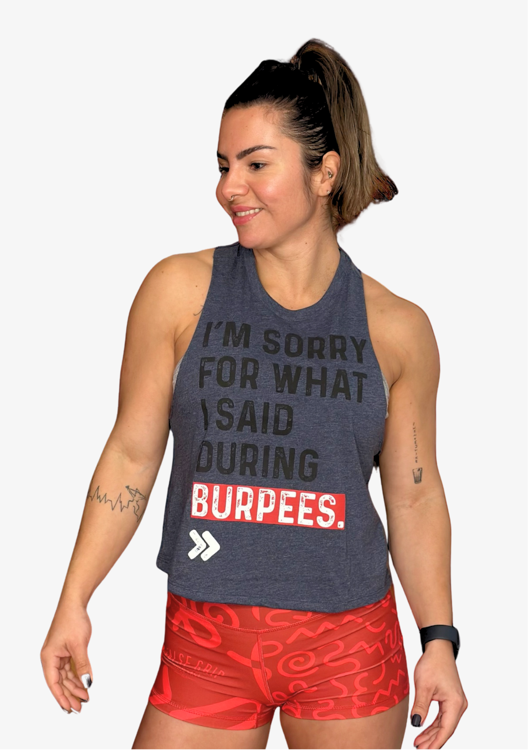 Crop Tank CURSE - BURPEES!