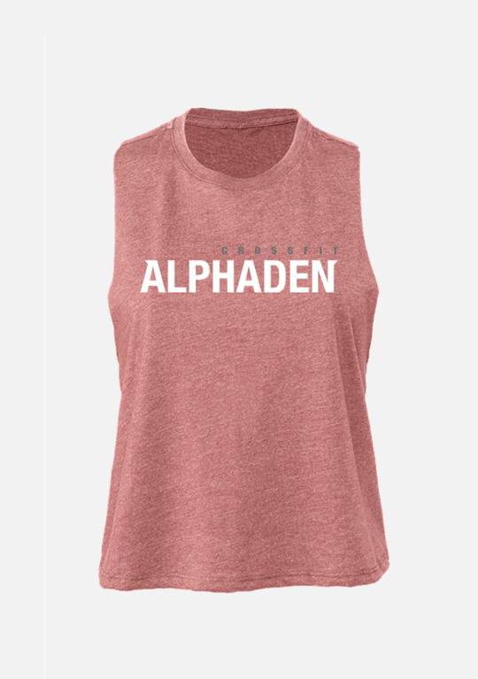 CROP Tank CrossFit Alphaden - Desert Rose