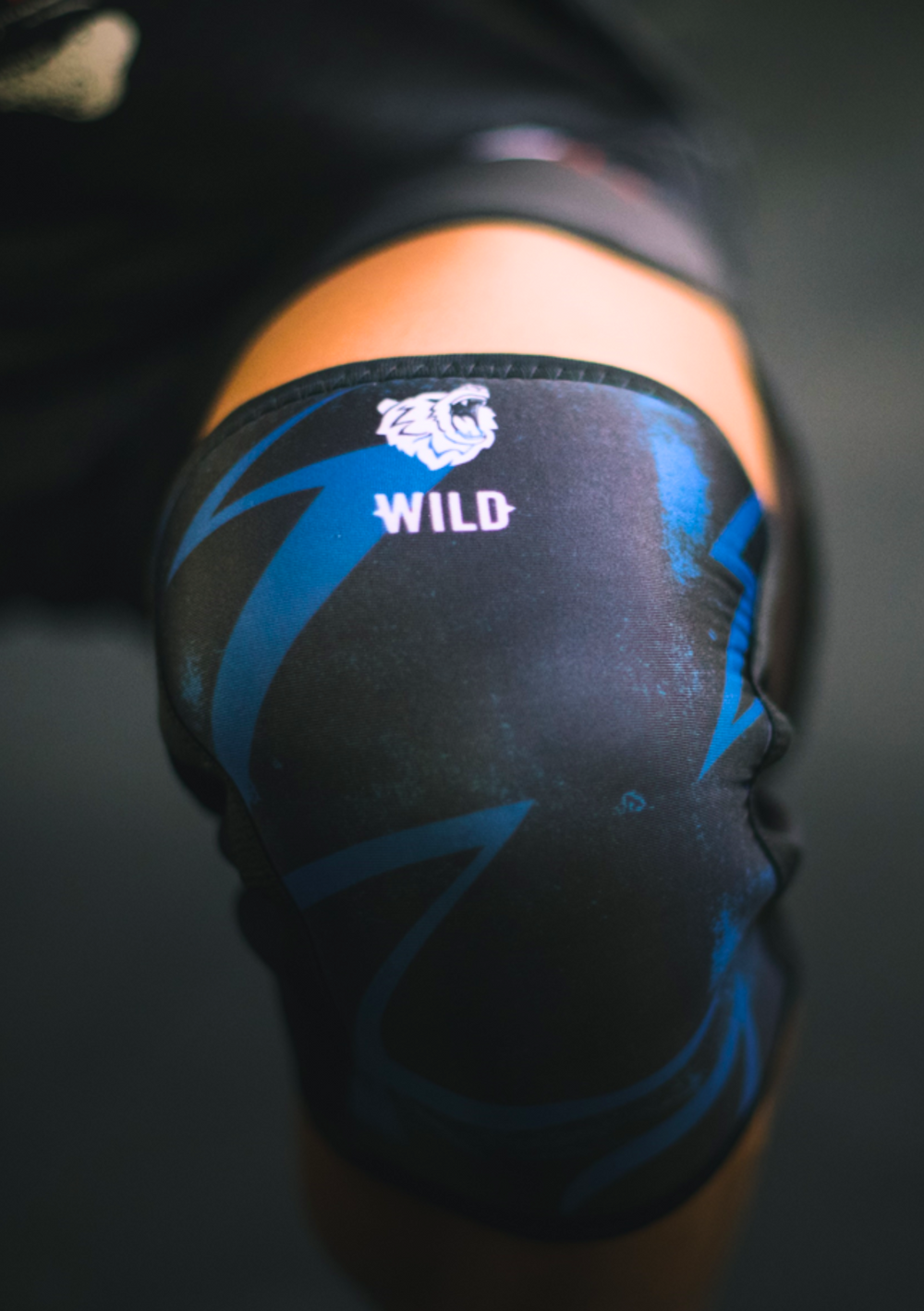 ThunderBlue Knee Sleeves (Black/Blue)