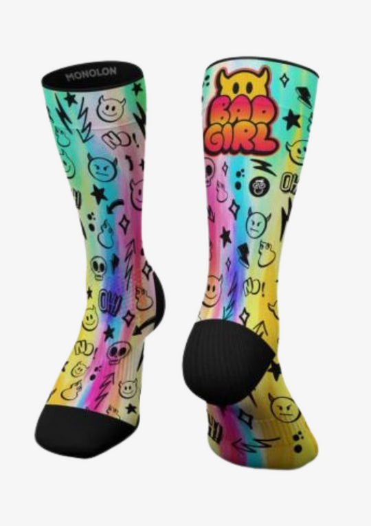 Bad Girl - Unisex Sports Socks 