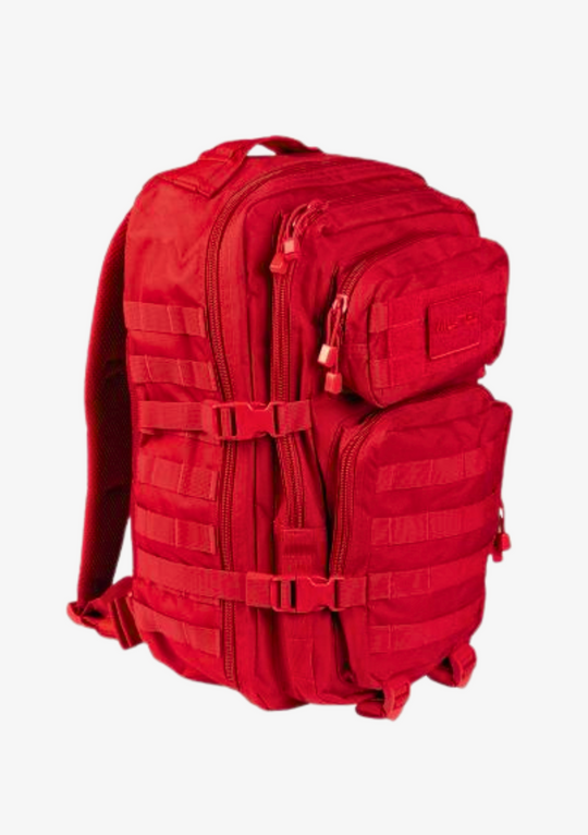 Mochila Mil-Tec 36L MOLLE Signal Red