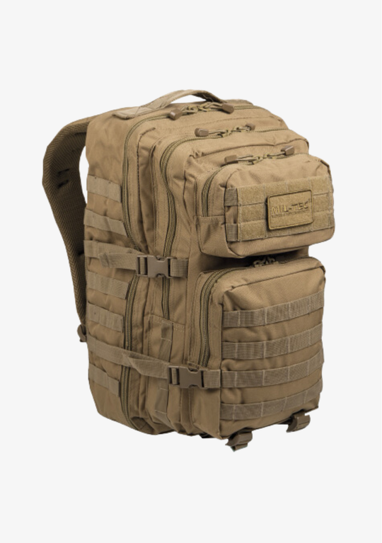 Mochila Mil-Tec MOLLE Coyote de 36 litros