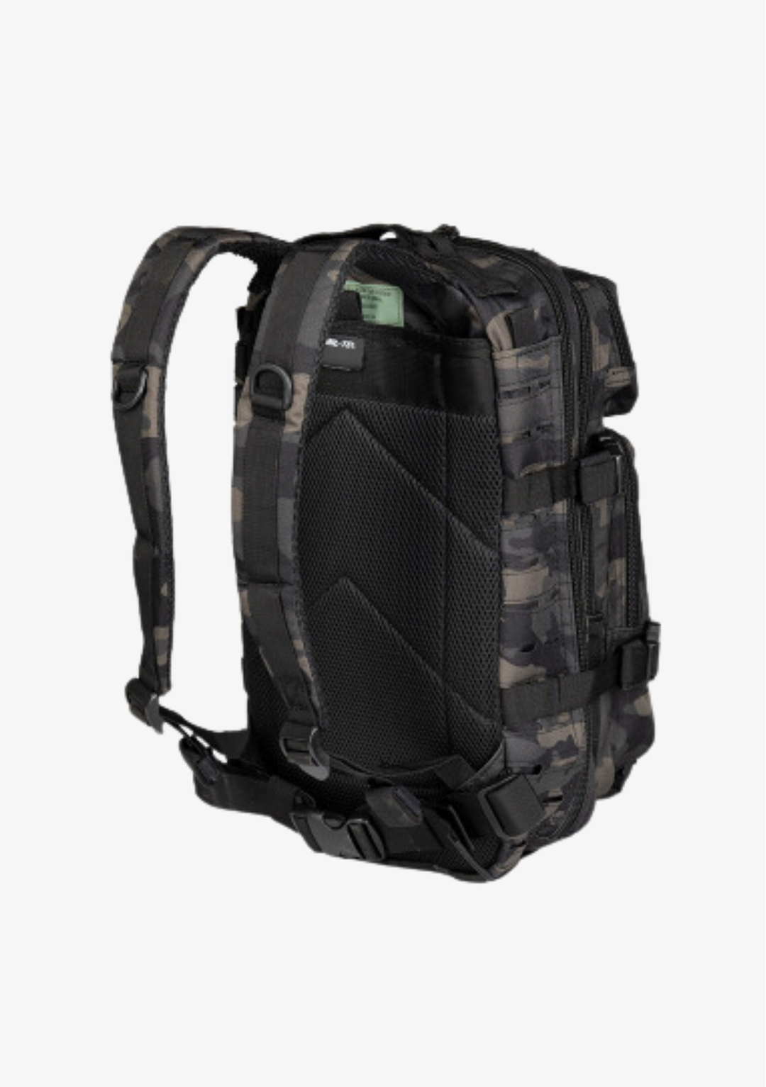 Mochila Mil-Tec Assault Pack Dark Camo 36L | Mochila de camuflaje oscuro Mil-Tec Assault Pack grande