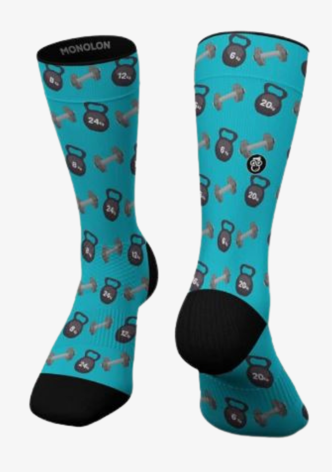 Fuerza Bruta (azul) - Calcetines unisex