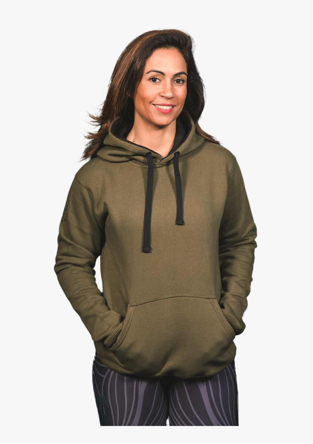 SUDADERA CON CAPUCHA unisex Olive Breeze