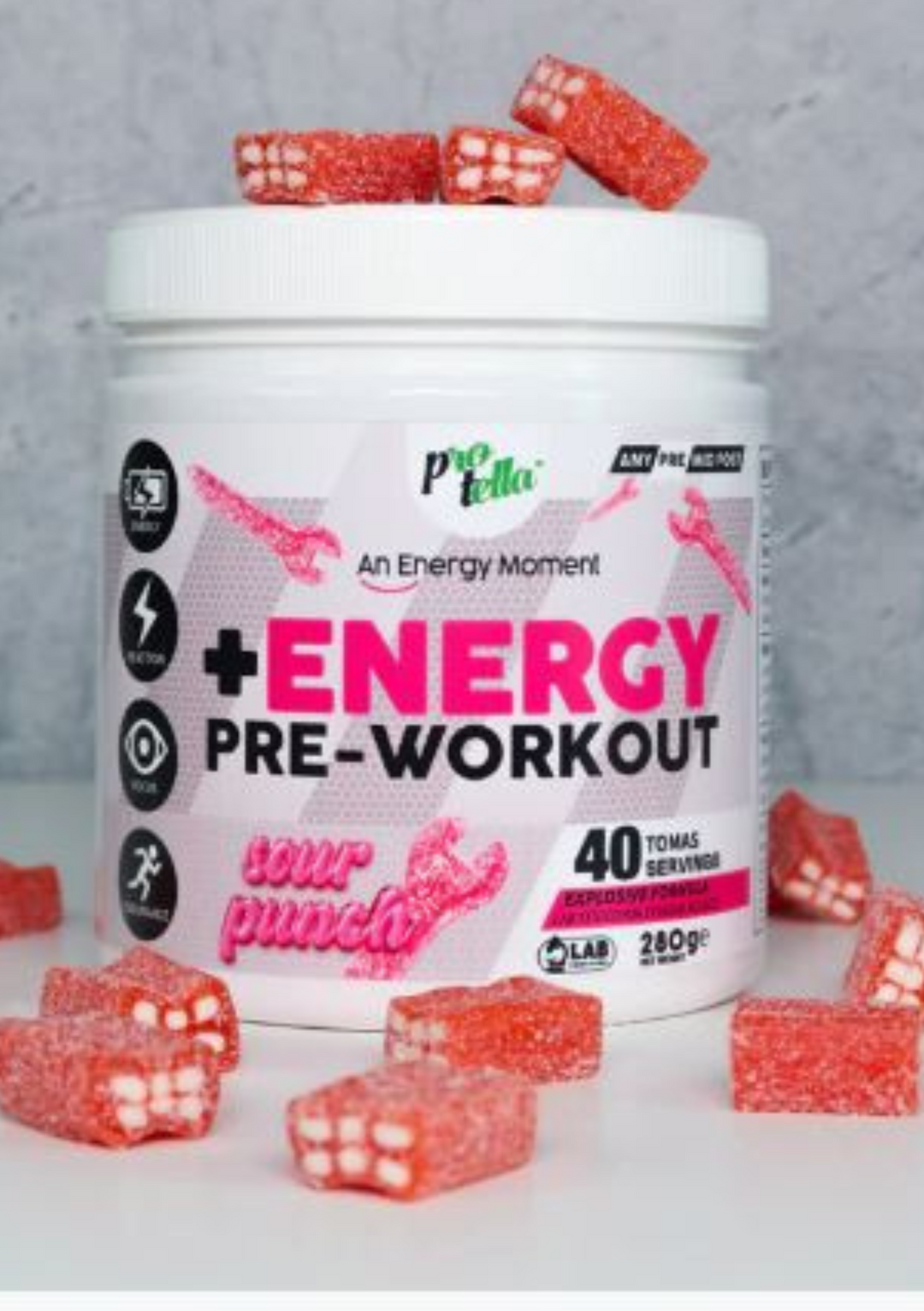 PRÉ-TREINO Sour Punch 280 gr