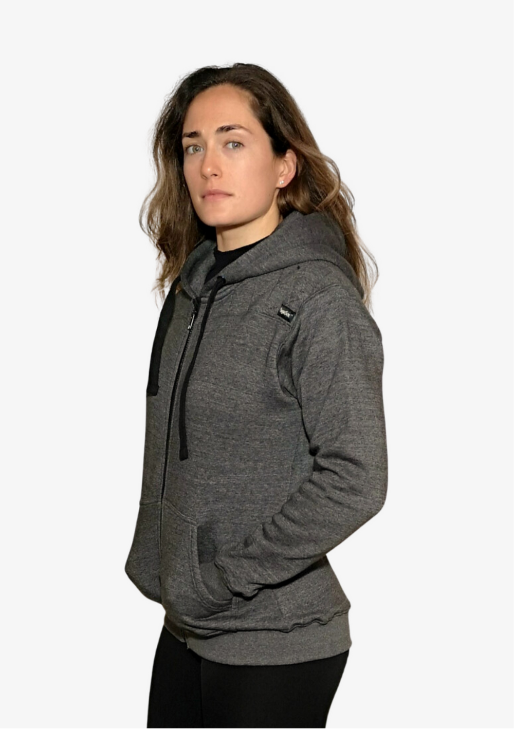 ZIP HOODIE Storm Grey - unissexo