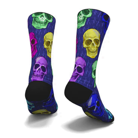 Calaveras de Colores - Calcetines Unisex