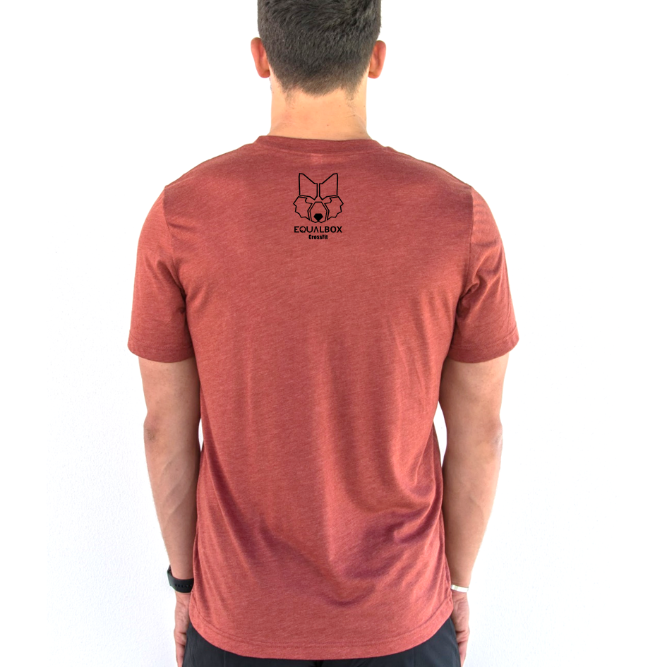 Camiseta Equal Box CF Edición Verano - Paprika | Camiseta Hombre Equal Box CrossFit - Summer Edition Paprika