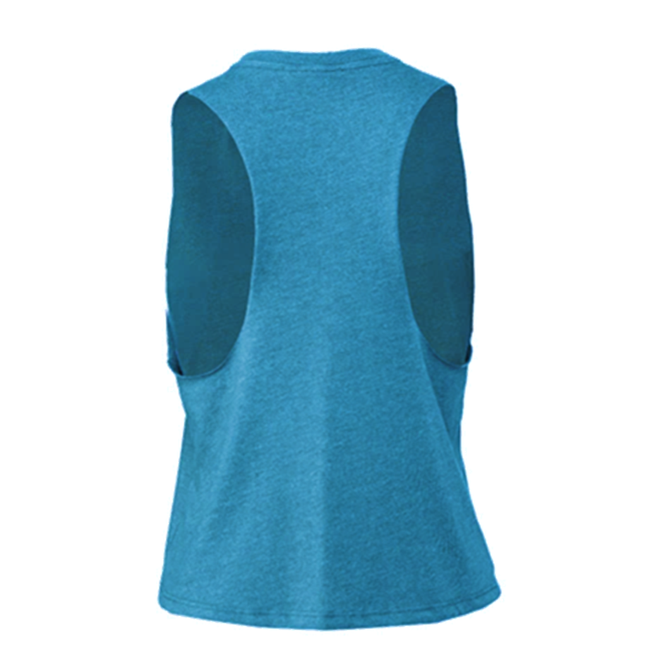 Crop Tank - CrossFit Alphaden - TEAL | Ladies Crop Tank TEAL - CrossFit Alphaden