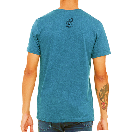 Camiseta de atleta Equal Box CF - Verde azulado | Camiseta Equal Box CrossFit Athlete - Verde azulado