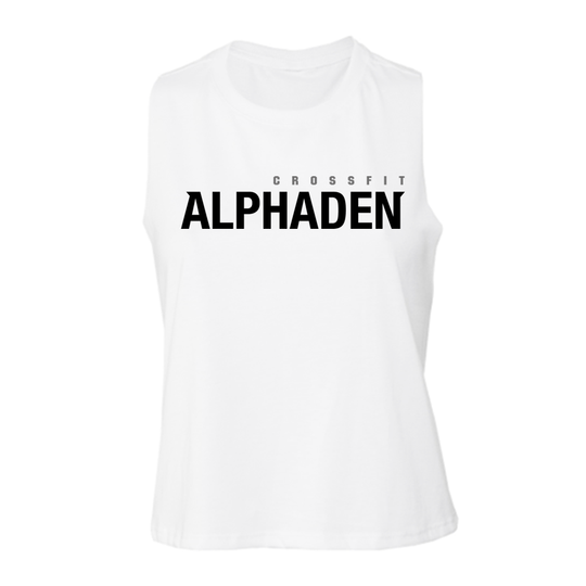 Camiseta sin mangas corta - CrossFit Alphaden - BLANCO | Camiseta sin mangas corta para mujer BLANCO - CrossFit Alphaden