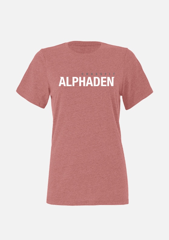 T-SHIRT CrossFit Alphaden - Desert Rose