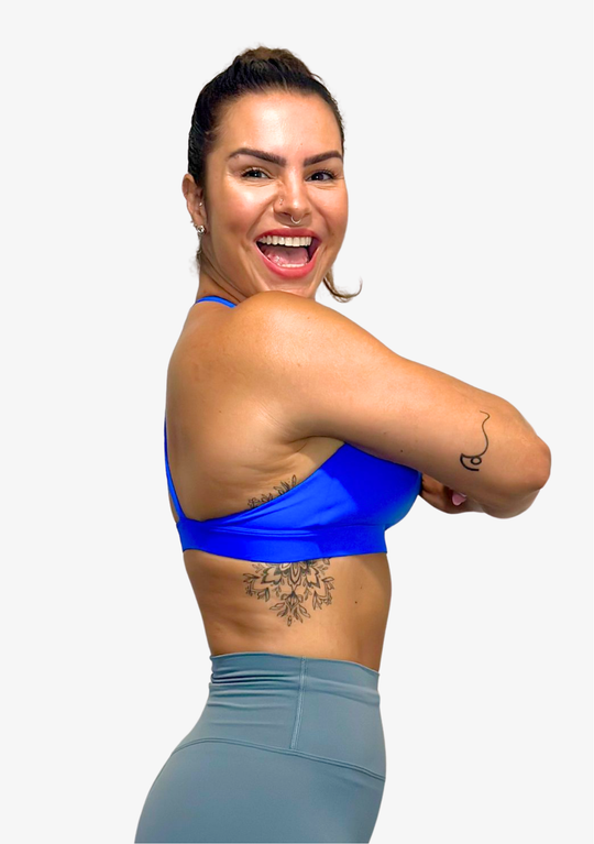 WAVE Atlantic Sport Bra - Electric Blue