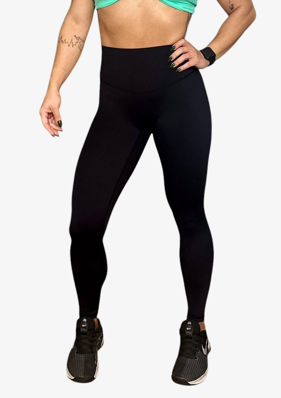 Wave Leggings - Black