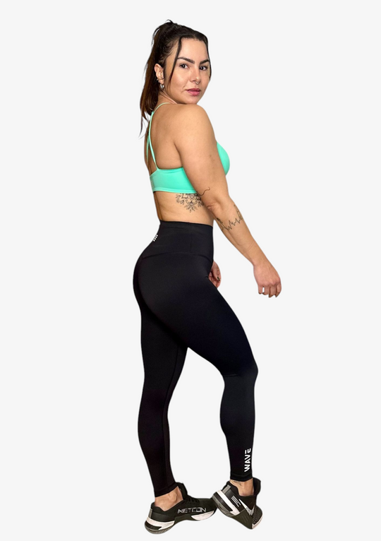 Wave Leggings - Black