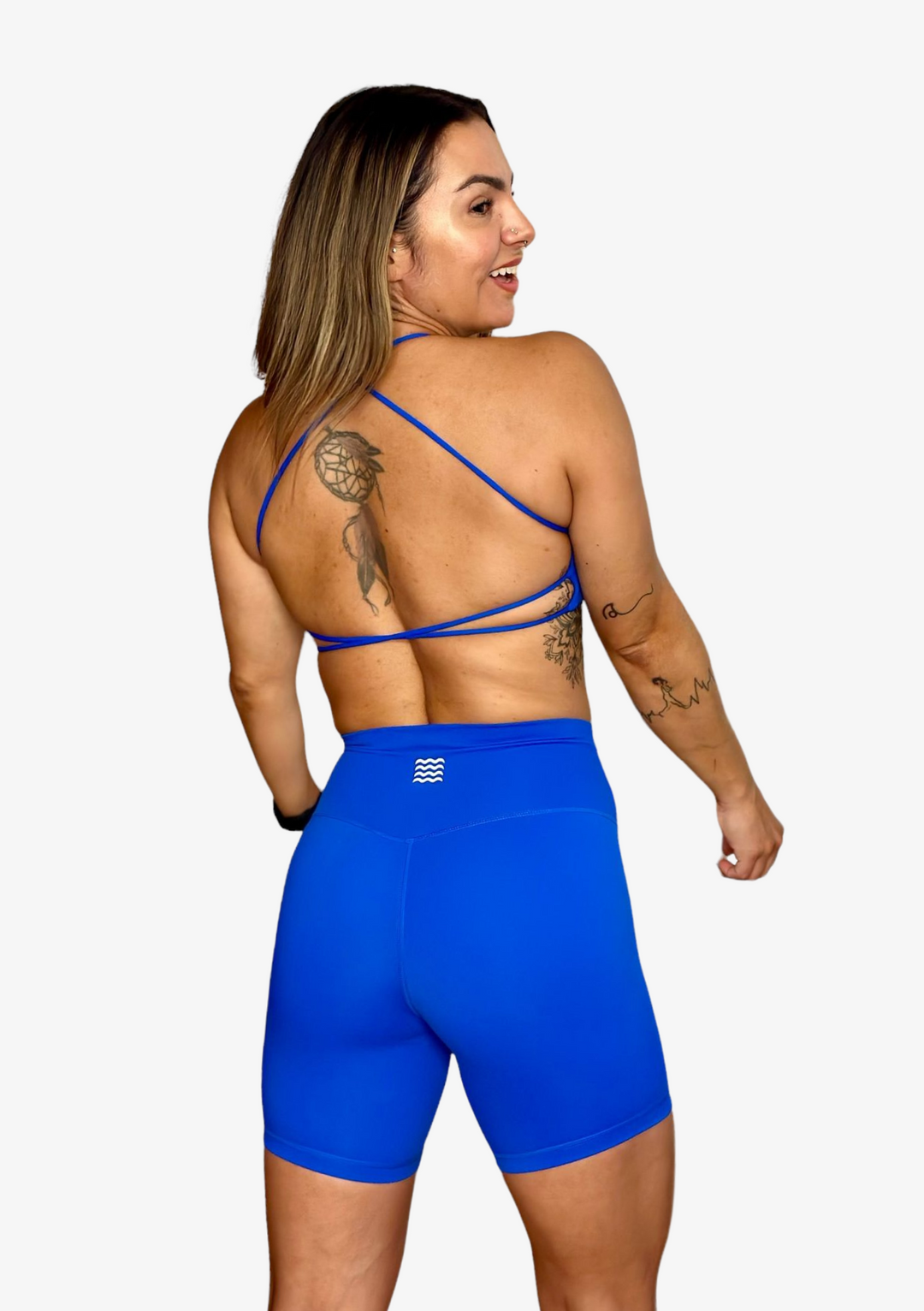 WAVE Motion Shorts (Long) - Electric Blue