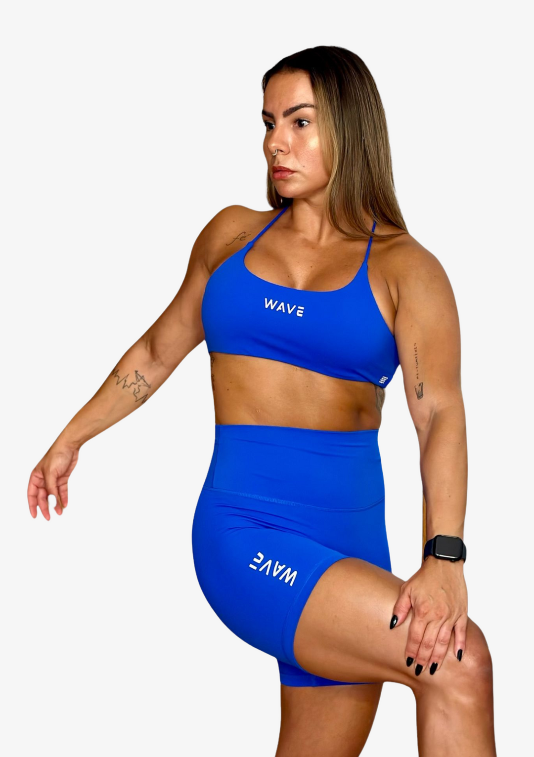 WAVE Motion Shorts (Long) - Electric Blue