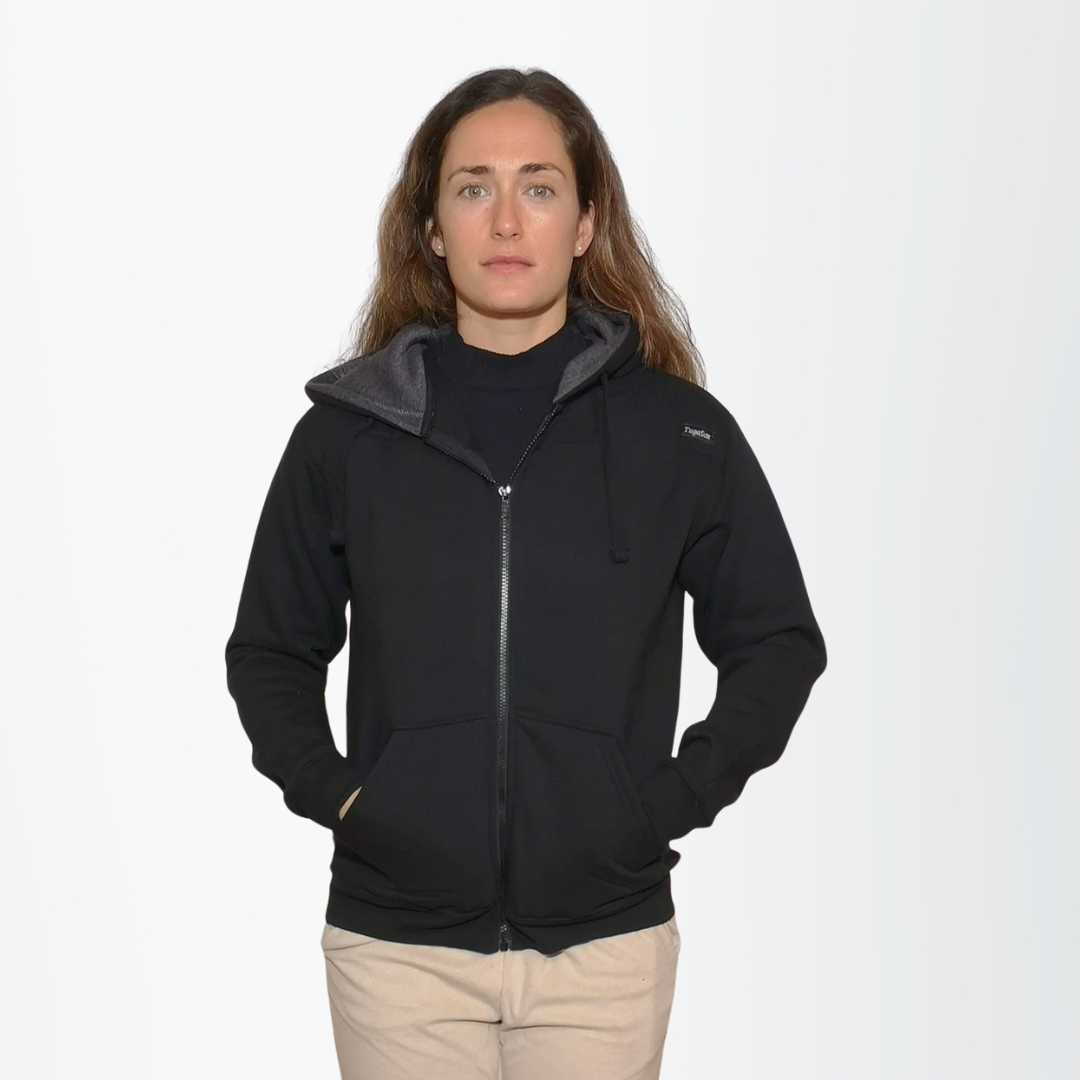 Carbon - Unisex zip-up hoodie | Carbon - Unisex Zip-Up hoodie