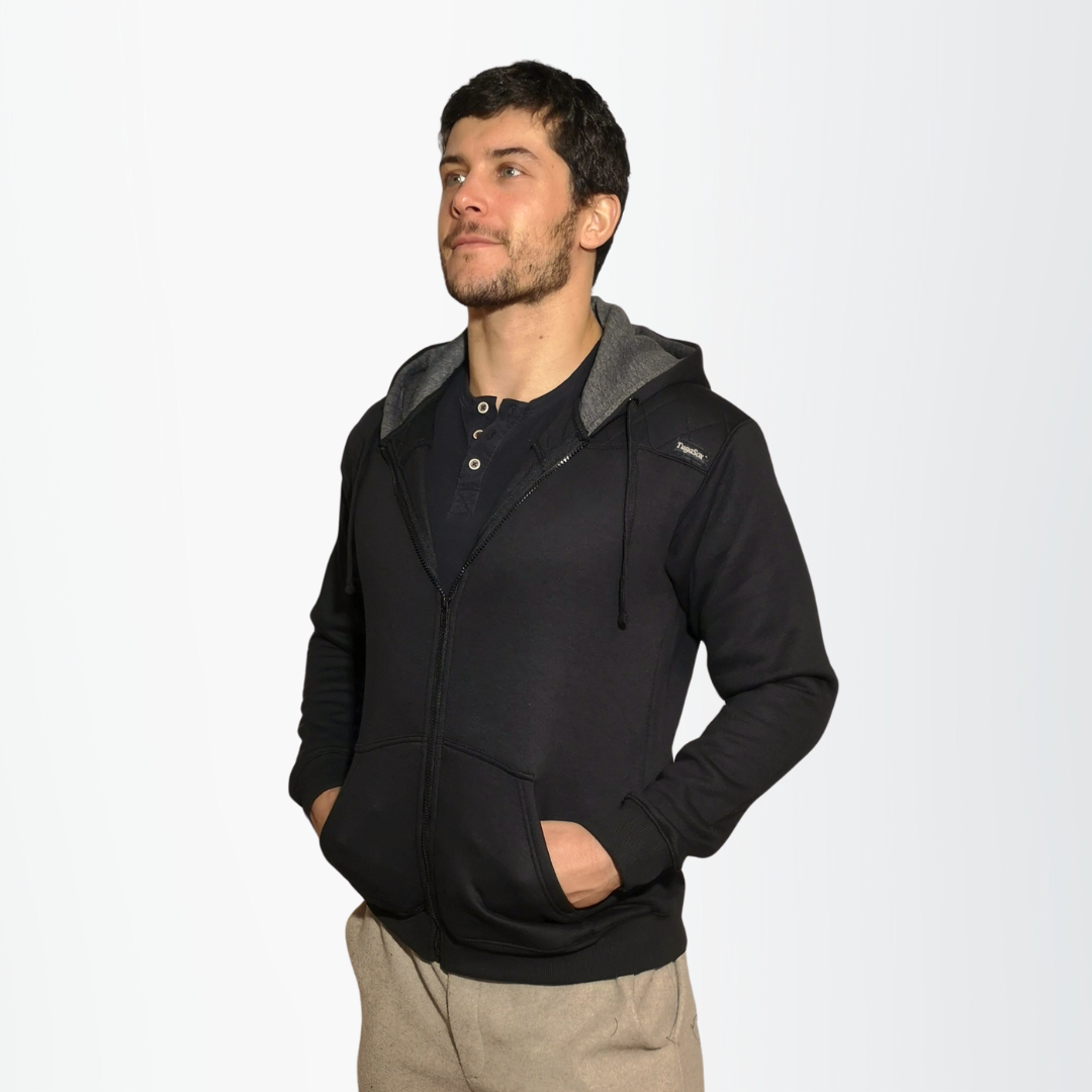 Carbon - Unisex zip-up hoodie | Carbon - Unisex Zip-Up hoodie