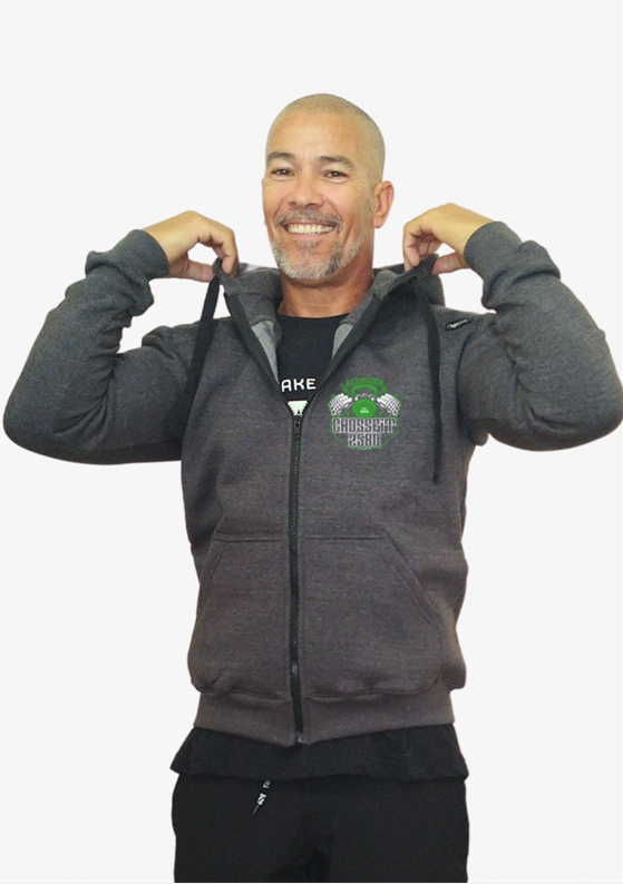 ZIP-HOODIES Unissexo CrossFit 2580 (Alenquer ) - Grey