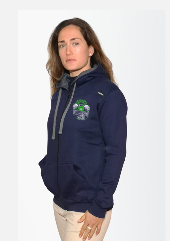 ZIP-HOODIES Unissexo CrossFit 2580 (Alenquer ) - Navy