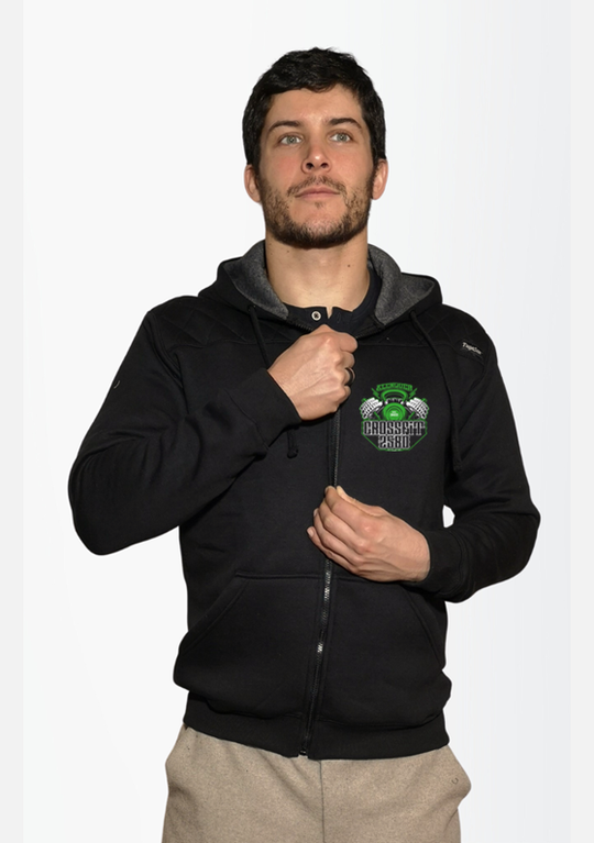 ZIP-HOODIES Unissexo CrossFit 2580 (Alenquer ) - Black