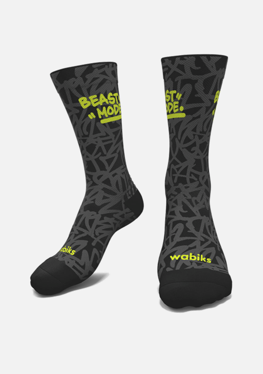 Beast Mode - Black - Unisex Socks