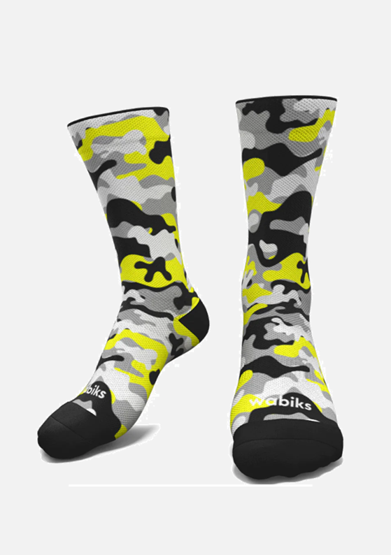 Camo (yellow) - Unisex Socks