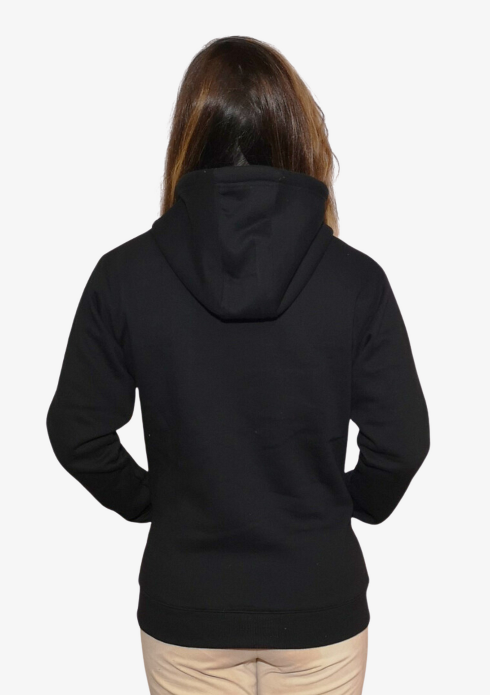 SUDADERA CON CAPUCHA unisex Negro azabache