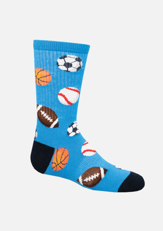 5 Star recruit- Junior crew socks (7-10 years old)