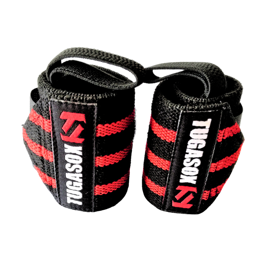 Elastic Cuffs - Black/Red