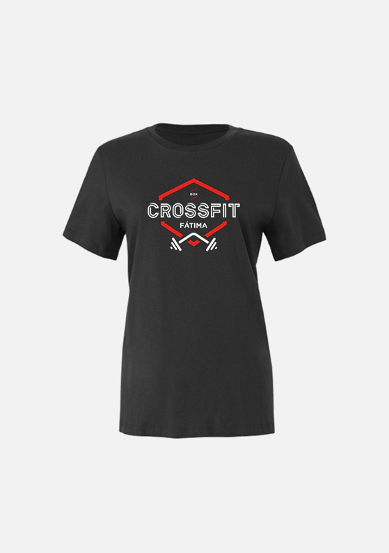 CrossFit Fátima T-SHIRT - Black / Gray / Teal