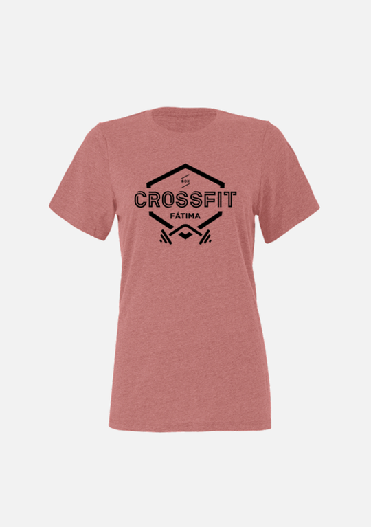 T-SHIRT CrossFit Fátima - Vanilla / Rose / Sunset