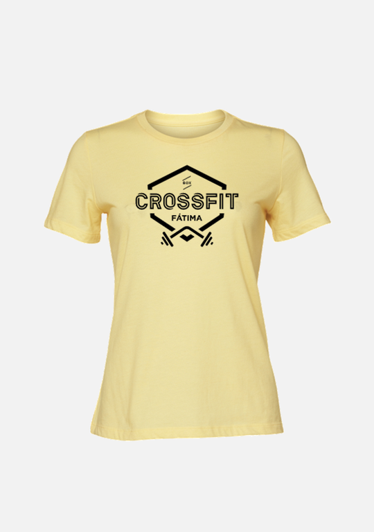 T-SHIRT CrossFit Fátima - Vanilla / Rose / Sunset