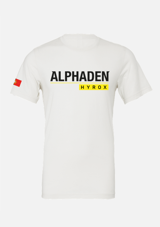 T-SHIRT CrossFit Alphaden Hyrox - White