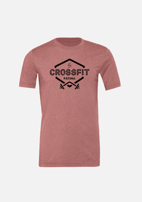 T-SHIRT CrossFit Fátima - Vanilla / Rose / Sunset