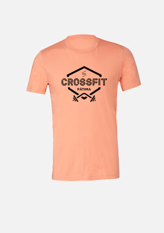 T-SHIRT CrossFit Fátima - Vanilla / Rose / Sunset