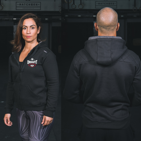 Unisex Jackets - Carbon CrossFit Castelo Branco | Unisex Full zipper hoodies - CrossFit Castelo Branco