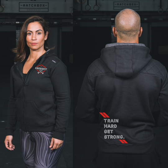 Chaquetas Unisex - CrossFit Fátima | Sudaderas unisex con cremallera completa - CrossFit Fátima