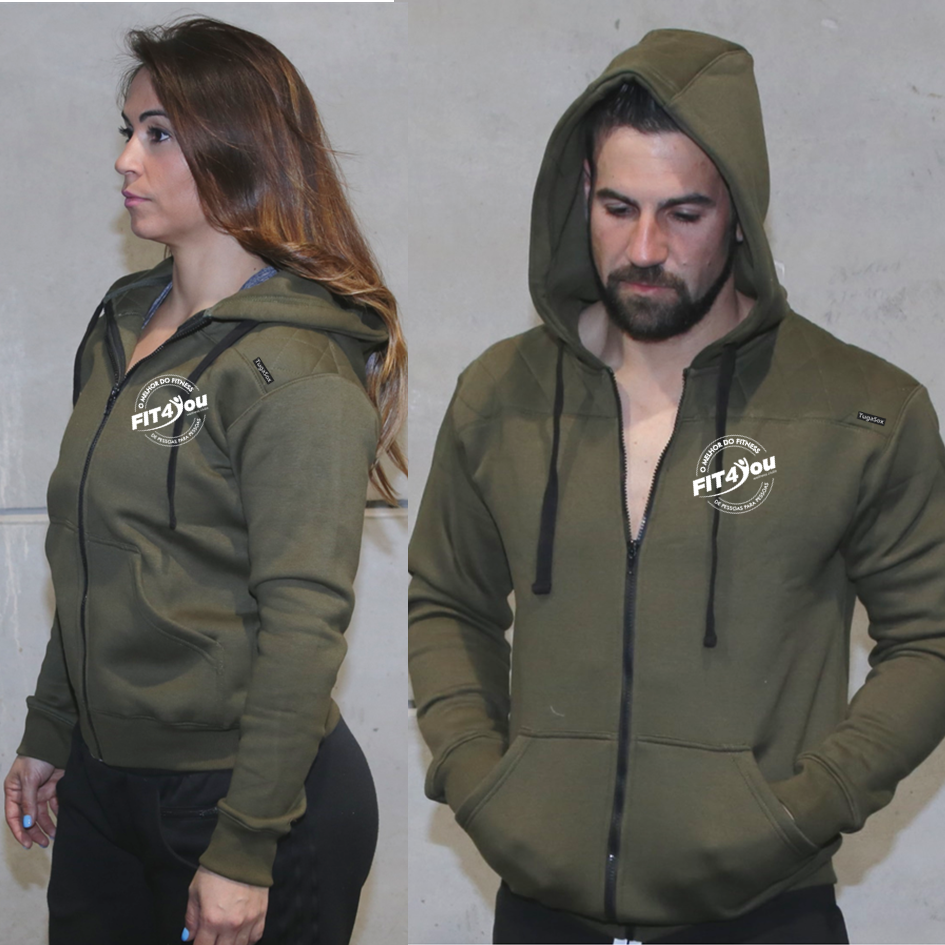 Chaquetas unisex - Fit4You | Sudaderas unisex con cremallera completa - Fit4You