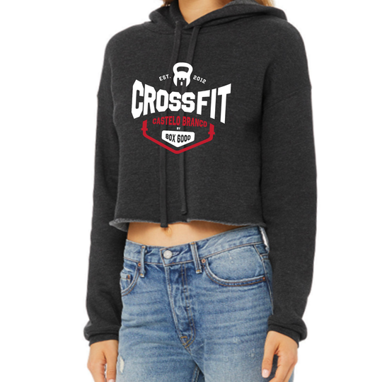 Sudadera corta con capucha- CrossFit Castelo Branco