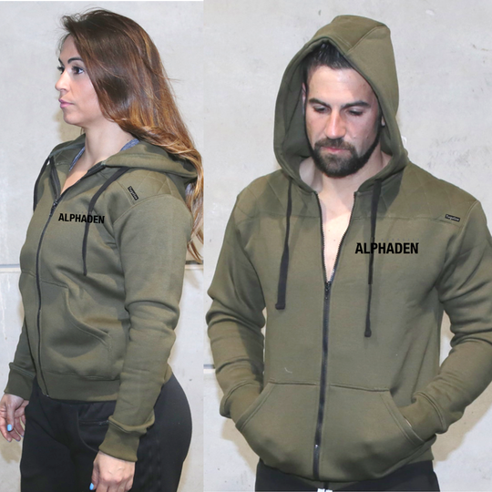 Casacos Unissexo Cyclone- CrossFit Alphaden | Cyclone Unisex Zip-Up hoodies-CrossFit Alphaden