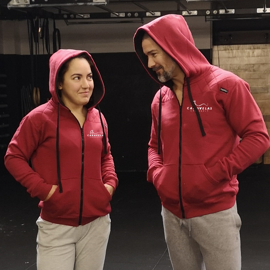 Casacos Unisexo Caravelas CrossFit | Unisex Full zipper hoodies - Caravelas CrossFit